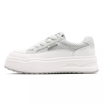 Кроссовки C°BANNER Skateboarding Shoes Women's Low-top Gray, серый