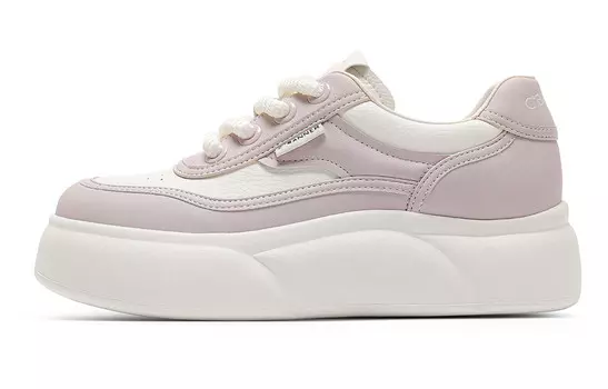 Кроссовки C°BANNER Skateboarding Shoes Women's Low-top Purple, фиолетовый