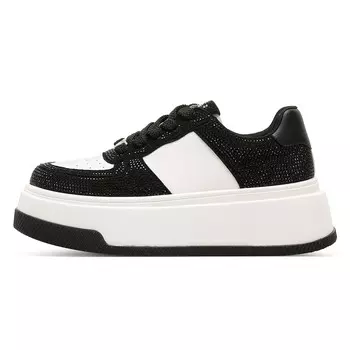 Кроссовки C°BANNER Skateboarding Shoes Women's Low-top White/Black, белый/черный