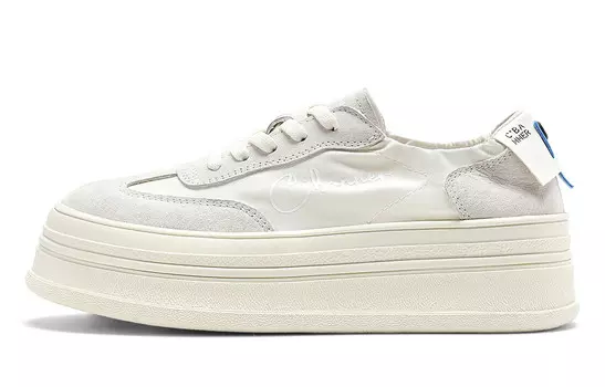 Кроссовки C°BANNER Skateboarding Shoes Women's Low-top Beige, цвет Apricot