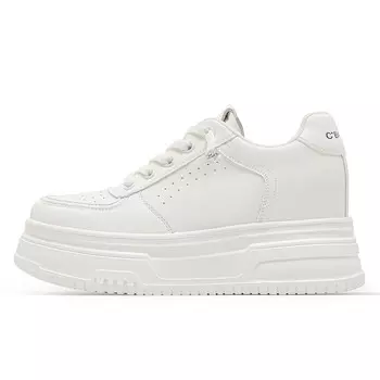 Кроссовки C°BANNER Skateboarding Shoes Women's Low-top Off-white, цвет Off-white