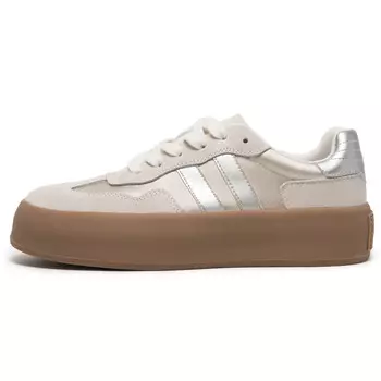 Кроссовки C°BANNER Skateboarding Shoes Women's Low-top, золотой