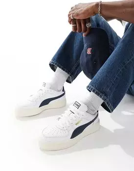 Кроссовки CA Pro Classic белого и темно-синего цветов Puma