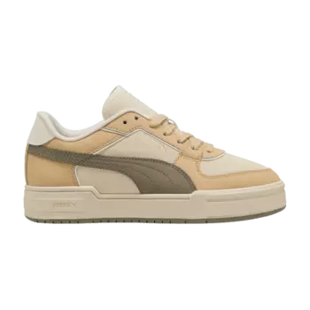 Кроссовки CA Pro Classic Premium 'Alpine Snow Velvet Moss', желто-коричневый