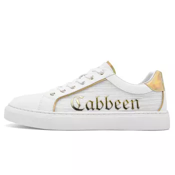 Кроссовки Cabbeen Skateboarding Shoes Men Low-top, мятно-зеленый