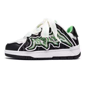 Кроссовки CAI CHI Skateboarding Shoes Unisex Low-top, белый