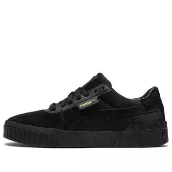 Кроссовки cali 'black velour' Puma, черный