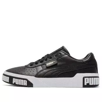Кроссовки cali bold 'black metallic gold' Puma, черный
