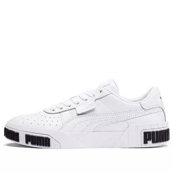 Кроссовки cali bold 'white metallic gold' Puma, черный
