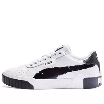 Кроссовки cali brushed 'white black' Puma, черный