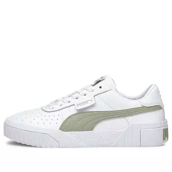 Кроссовки cali casual board shoes white/green Puma, белый