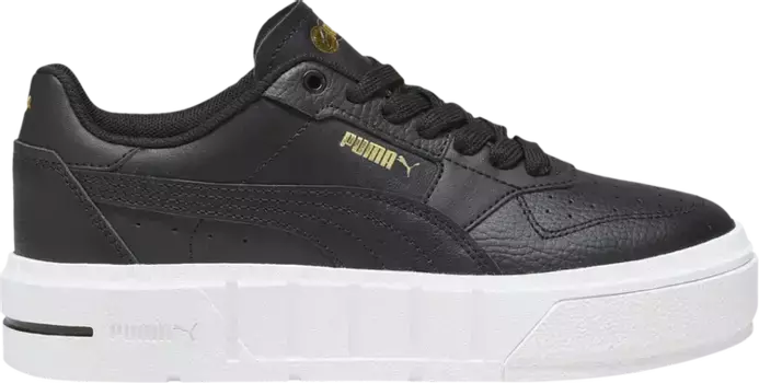 Кроссовки Cali Court Big Kid 'Black White Gold', черный