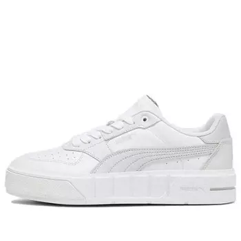 Кроссовки cali court leather 'white cool light grey' Puma, белый