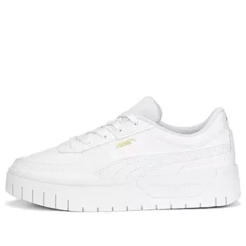 Кроссовки cali dream leather 'triple white' Puma, белый
