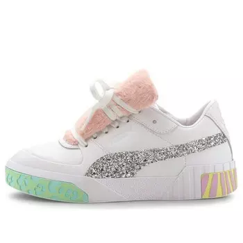 Кроссовки cali fur x sophia webster 'white pink' Puma, белый