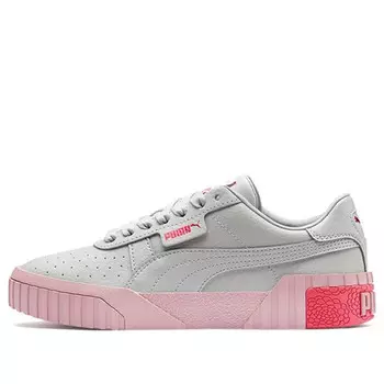 Кроссовки cali 'grey calypso coral' Puma, серый