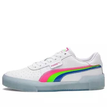 Кроссовки cali 'neon iced - pink dazzling blue' Puma, розовый