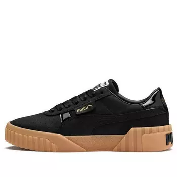 Кроссовки cali nubuck 'black' Puma, черный
