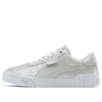 Кроссовки cali shimmer silver/white Puma, серебряный
