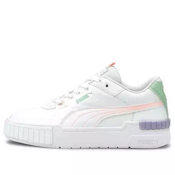 Кроссовки cali sport 'pastel mix - elektro peach' Puma, белый