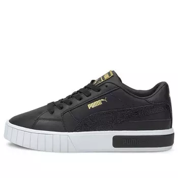 Кроссовки cali star snake sneakers black/white Puma, черный