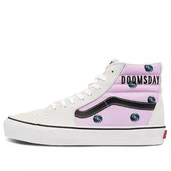 Кроссовки cali thornhill dewitt x vault sk8-hi lx 'pink doomsday foreplay' Vans, белый