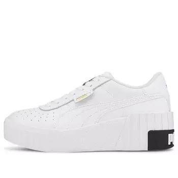 Кроссовки cali wedge 'white' Puma, белый