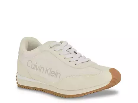 Кроссовки Calvin Klein Clanier — женские, кремово-белые