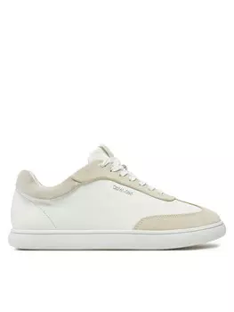 Кроссовки Calvin Klein Cupsole Lace Up - Lth Sue Mix HW0HW02435, бежевый