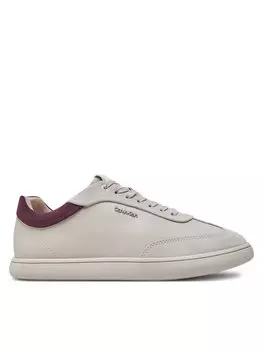 Кроссовки Calvin Klein Cupsole Lace Up - Lth Sue Mix HW0HW02435, бежевый