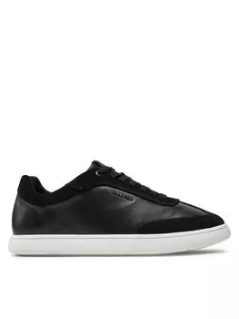 Кроссовки Calvin Klein Cupsole Lace Up - Lth Sue Mix HW0HW02435, черный