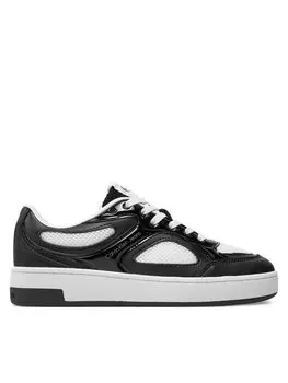 Кроссовки Calvin Klein Jeans Basket Cupsole Low Mix In Met, черный