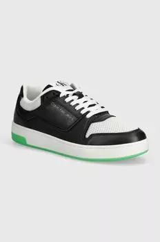 Кроссовки Calvin Klein Jeans BASKET CUPSOLE LOW MIX IN MET, черный
