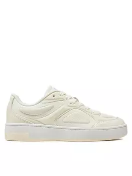 Кроссовки Calvin Klein Jeans Basket Cupsole Low Mix In Mtl YW0YW01462, белый