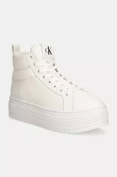 Кроссовки Calvin Klein Jeans BOLD PLATF MID OH MG LTH, белый
