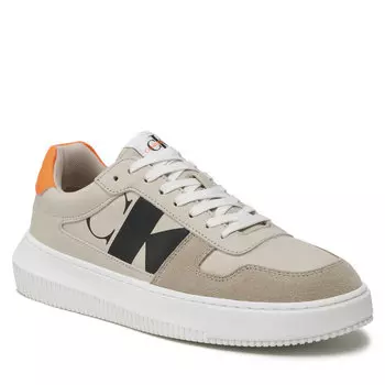 Кроссовки Calvin Klein Jeans ChunkyCupsole Laceup, бежевый