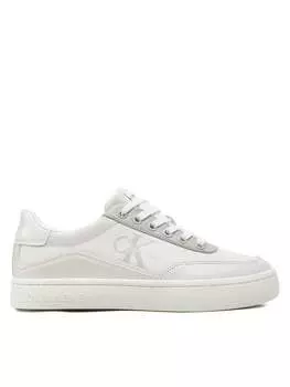 Кроссовки Calvin Klein Jeans Classic Cupsole Low Lace Lth Ml, белый