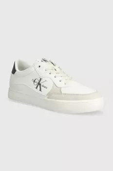 Кроссовки Calvin Klein Jeans CLASSIC CUPSOLE LOW LTH ML FAD, белый
