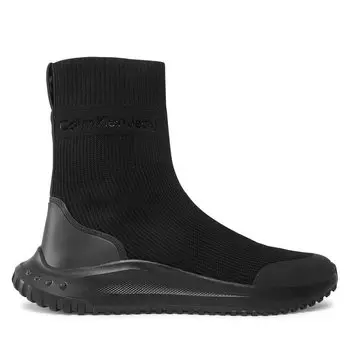 Кроссовки Calvin Klein Jeans Eva Runner Sock Knit YM0YM00782 Triple Black 0GT, черный