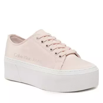 Кроссовки Calvin Klein Jeans FlatformCupsole, розовый