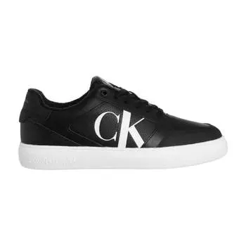 Кроссовки Calvin Klein Jeans Leather, черный/белый