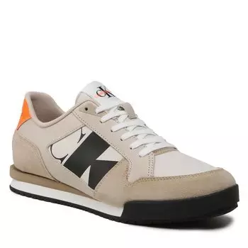 Кроссовки Calvin Klein Jeans LowProfile Runner, бежевый