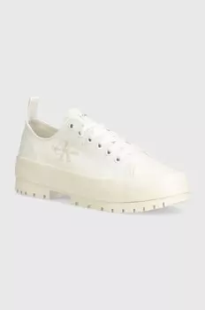 Кроссовки Calvin Klein Jeans LUGGED HYBRID LACEUP ML MTR, белый