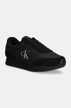 Кроссовки Calvin Klein Jeans RETRO RUNNER ICONIC SNK, черный