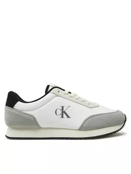 Кроссовки Calvin Klein Jeans Retro Runner Iconic Snk YM0YM01119, белый