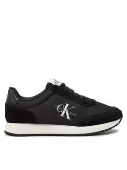 Кроссовки Calvin Klein Jeans Retro Runner Low Lace Ny Ml, черный