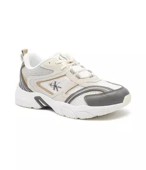 Кроссовки Calvin Klein Jeans Retro Tennis, белый / серый