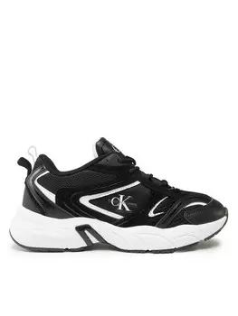 Кроссовки Calvin Klein Jeans Retro Tennis Su-Mesh wN YW0YW00891, черный