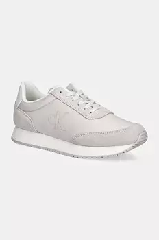 Кроссовки Calvin Klein Jeans RUNNER LACEUP LOW MG MIX, бежевый