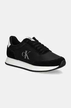 Кроссовки Calvin Klein Jeans RUNNER LACEUP LOW MG MIX, черный